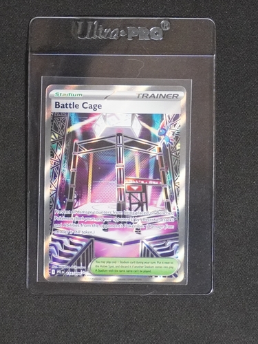 2025 Pokémon Phantasmal Flames #116 Battle Cage — front