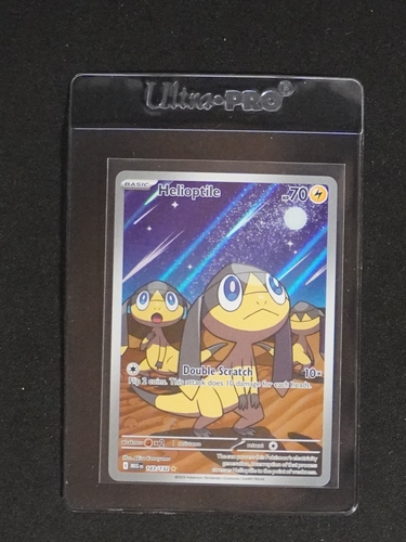 2022 Pokémon ME01 #143 Helioptile Illustration Rare Mega Evolution — front