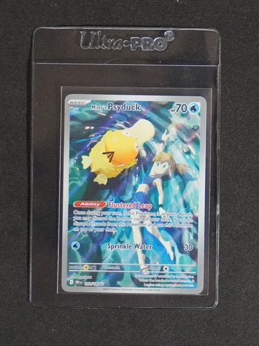 2025 Pokémon TCG Scarlet & Violet #193 Misty's Psyduck — front
