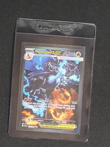 2025 Pokémon TCG Mega Charizard X EX #125 — front