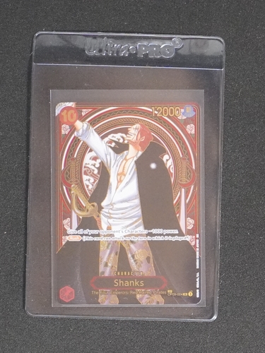 2025 One Piece Card Game OP09-004 Shanks — front