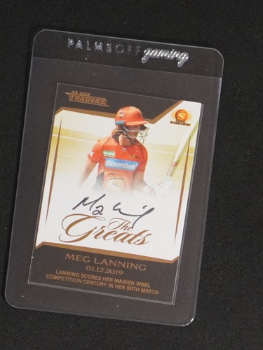 2019 Cricket Traders Thd Greats Meg Lanning #Thd Greats — front