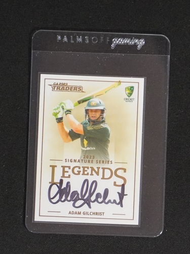 2023 CA Traders Signature Series Legends Adam Gilchrist — front