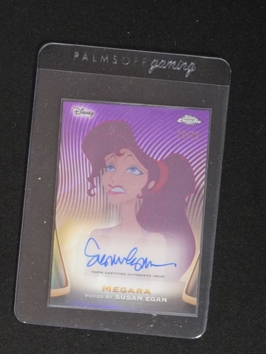 2025 Topps Chrome Disney #AA-SE Megara Susan Egan — front