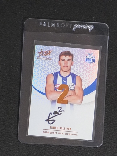 2024 Select AFL Eminence #2 Finn O'Sullivan — front