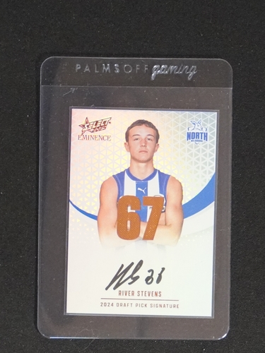 2024 Select AFL Eminence #67 River Stevens — front