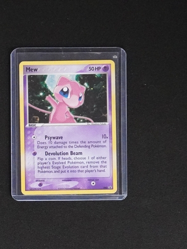 2006 Nintendo Black Star Promo #40 Mew — front