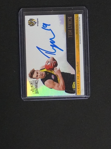 2022 Donruss Elite Players Ink Signature Tom Lynch — front