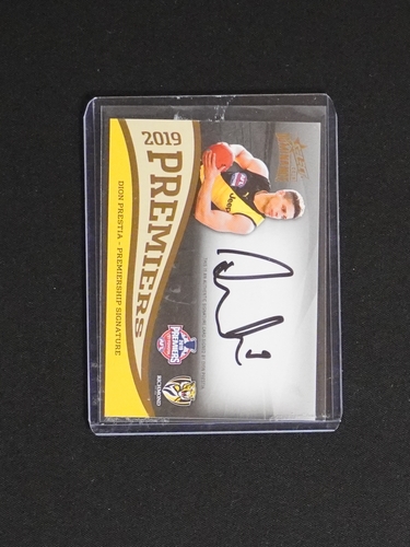 2019 Select AFL Premiers Dion Prestia Premiership Signature — front