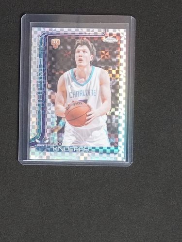 2025-26 Topps Chrome #254 Kon Knueppel Rookie — front