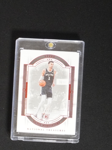 2023-24 Panini National Treasures #33 Victor Wembanyama — front
