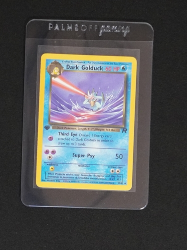2000 Pokémon Team Rocket #37 Dark Golduck — front