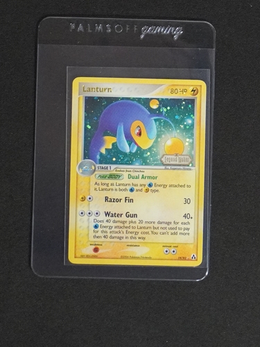 2006 Pokemon EX Legend Maker #19 Lanturn — front
