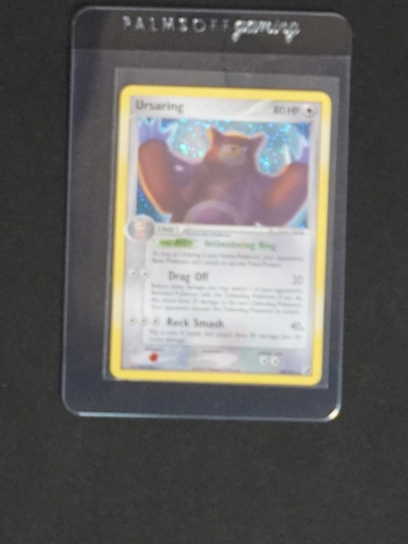 2005 Pokémon EX Unseen Forces #18 Ursaring — front
