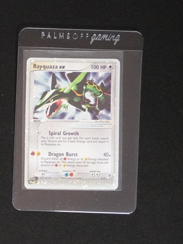 2003 Pokémon EX Dragon #97 Rayquaza ex — front