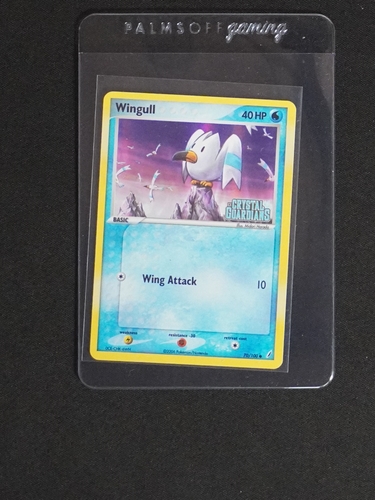 2006 Pokemon EX Crystal Guardians #70 Wingull — front