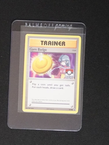 2016 Pokemon Black Star Promo #XY208 Sabrina Gym Badge — front