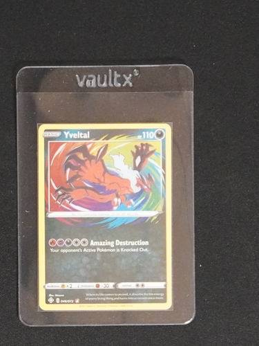 2021 Pokémon Shining Fates #046 Yveltal — front