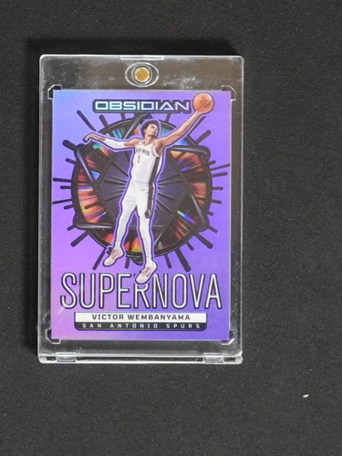 2024-25 Panini Obsidian Supernova Victor Wembanyama — front