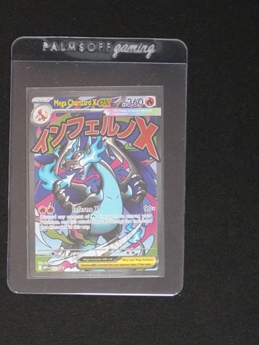 2025 Pokémon #023 Mega Charizard X EX — front