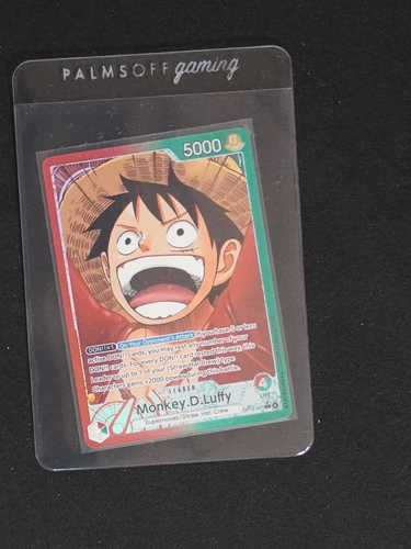 2025 One Piece Card Game OP13-001 Monkey D. Luffy — front