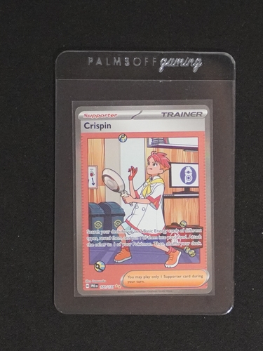 2025 Pokémon TCG Prismatic Evolutions #171 Crispin — front