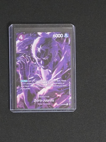 One Piece Card Game ST18-004 Zoro-Juurou — front