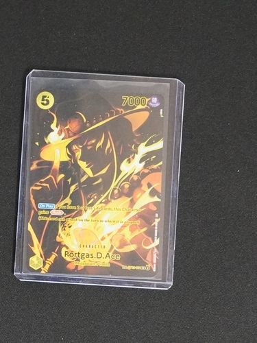 2025 One Piece Legacy of the Master #ST13-011 Portgas D. Ace — front