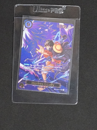 One Piece Card Game OP09-119 Monkey D. Luffy — front