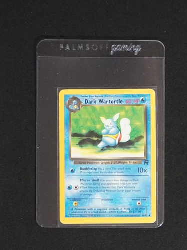 2000 Pokémon Team Rocket #46 Dark Wartortle — front