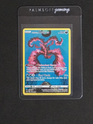2023 Pokémon TCG Black Star Promo #284 Galarian Moltres — front