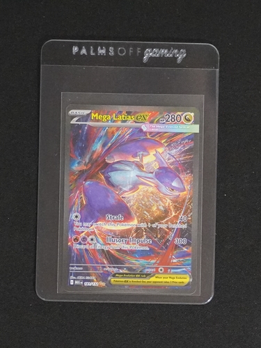 2025 Pokemon Mega Evolutions #181 Mega Latias EX — front