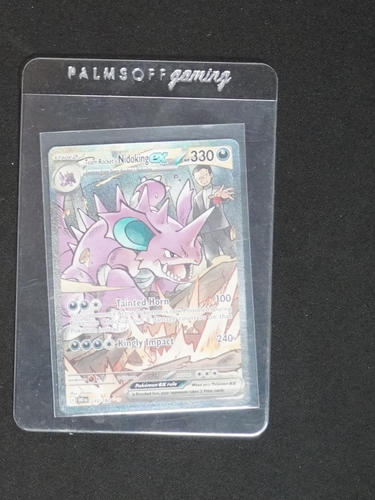 2025 Pokémon TCG #233 Team Rocket's Nidoking EX — front