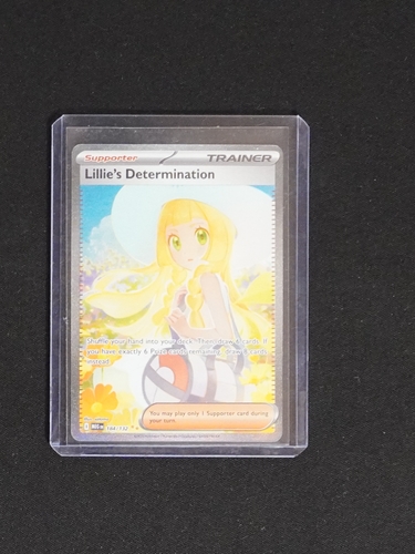 2021 Pokémon TCG #184 Lillie's Determination — front