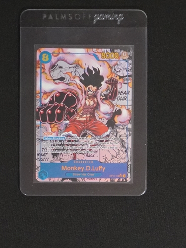 2025 One Piece OP11-118 Monkey D. Luffy A Fist of Divine Speed — front
