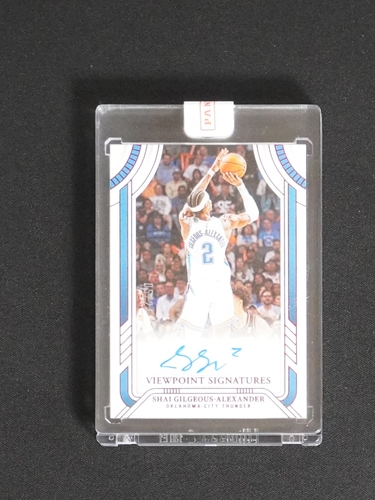 2024 Panini National Treasures Viewpoint Signatures #Shai Gilgeous-Alexander — front