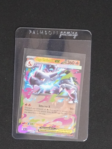 2014 Pokémon XY Phantom Forces #13 Mega Charizard X EX — front