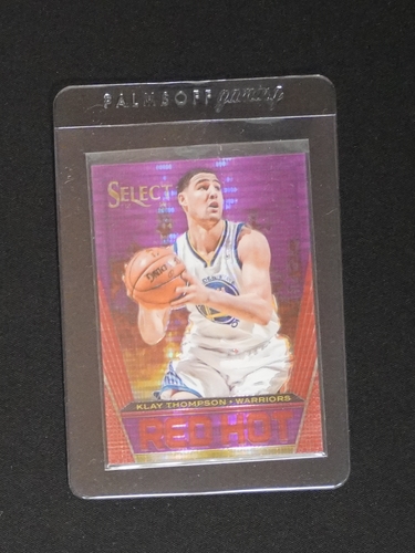 2013-14 Panini Select Red Hot #12 Klay Thompson — front