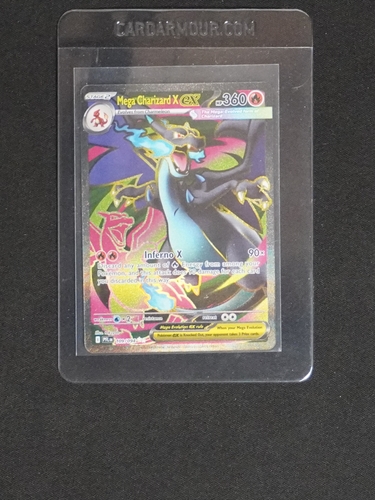 2025 Pokémon TCG #109 Mega Charizard X EX Phantasmal Flames — front