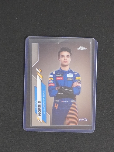 2020 Topps Chrome Formula 1 #7 Lando Norris — front