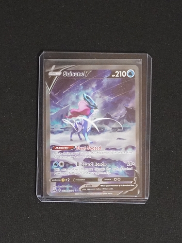 2023 Pokémon Crown Zenith #GG38 Suicune V — front
