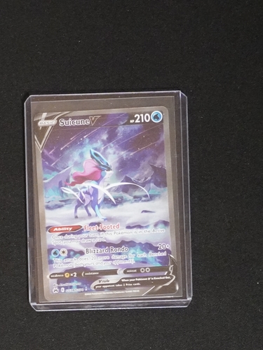 2023 Pokémon Crown Zenith #GG38 Suicune V Galarian Gallery — front