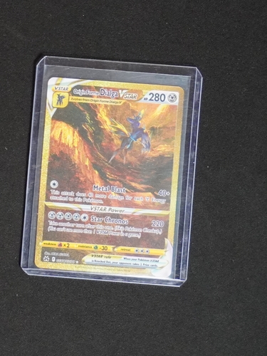 2023 Pokemon Crown Zenith #GG68 Origin Forme Dialga VSTAR — front
