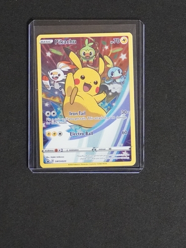 2020 Pokémon SWSH020 Pikachu Sword & Shield Promo — front