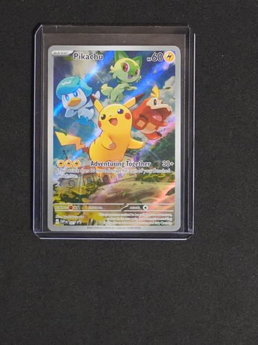 2023 Black Star Promo #027 Pikachu — front