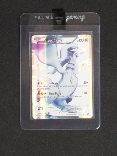 2011 Pokémon Black & White #113 Reshiram Full Art — front