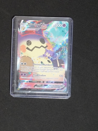 2022 Pokémon Brilliant Stars #TG17 Mimikyu VMAX — front
