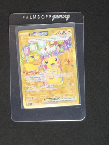 2024 Pokémon SV08: Surging Sparks #247 Pikachu ex — front