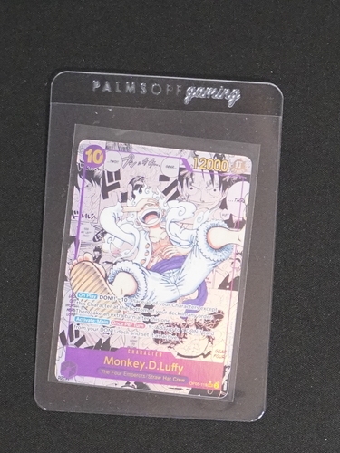 2023 One Piece OP05 Manga Alt Art #119 Monkey D. Luffy — front