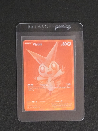 2025 Pokémon TCG #172/086 Victini White Flare Black White Rare — front
